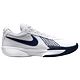 White/College Navy