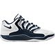 White/College Navy