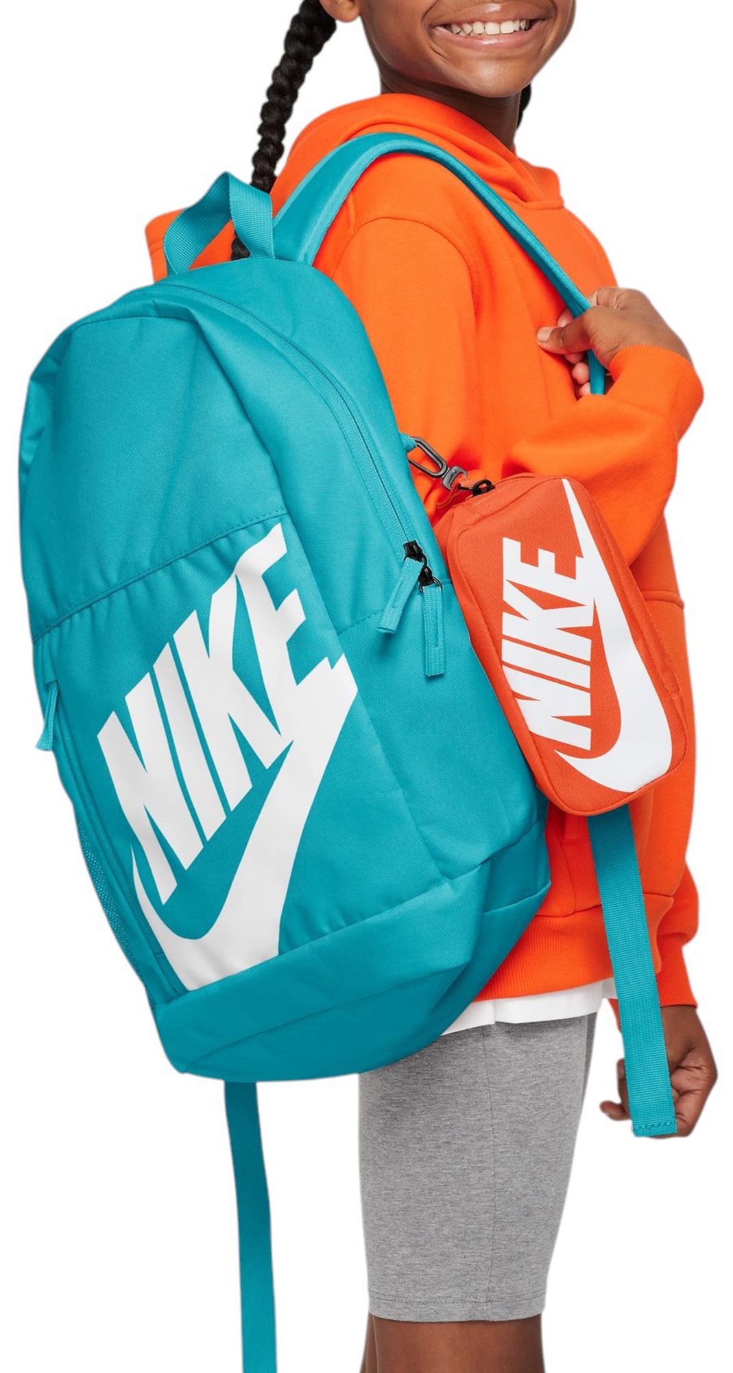 Dusty Cactus/Orange/White
