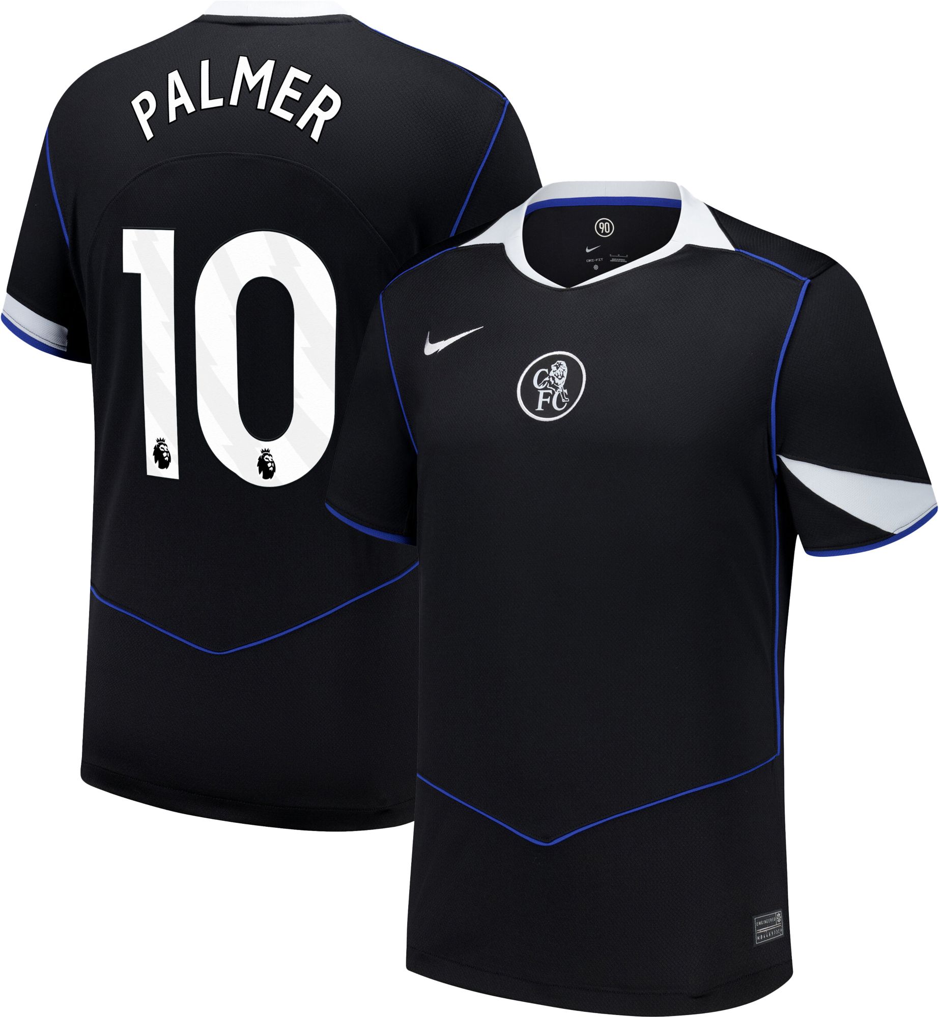 Nike Adult Chelsea FC Cole Palmer #10 2025 Third Replica Jersey