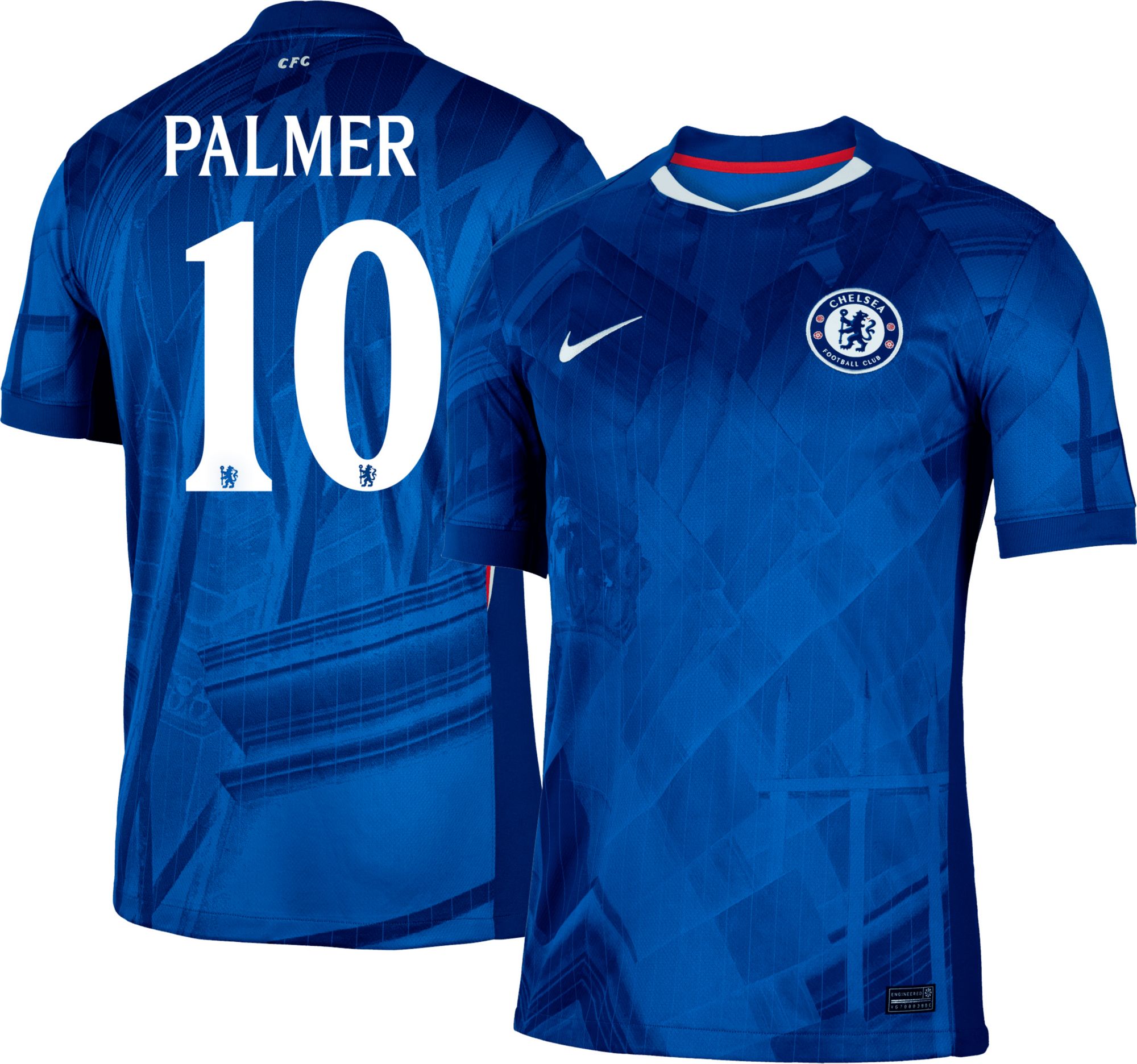 Nike Adult Chelsea FC Cole Palmer #10 2025-26 Blue Home Replica Jersey
