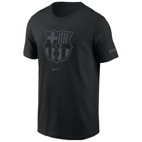 Nike FC Barcelona シャツ XL Nike Adult FC Barcelona Black Logo T-Shirt | Dick's Sporting