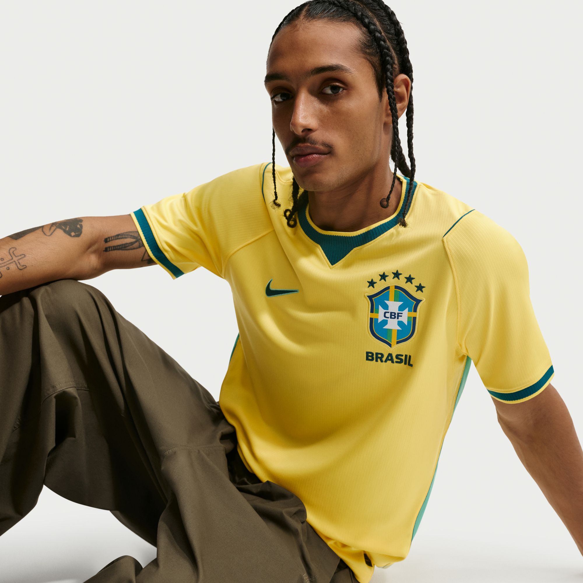 Nike Adult Brazil 2026 Home Replica Jersey