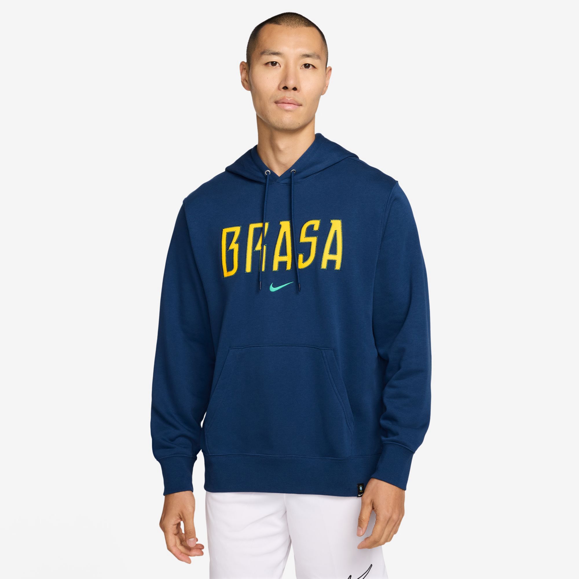 Nike Adult Brazil 2026 Home Club Pullover Hoodie