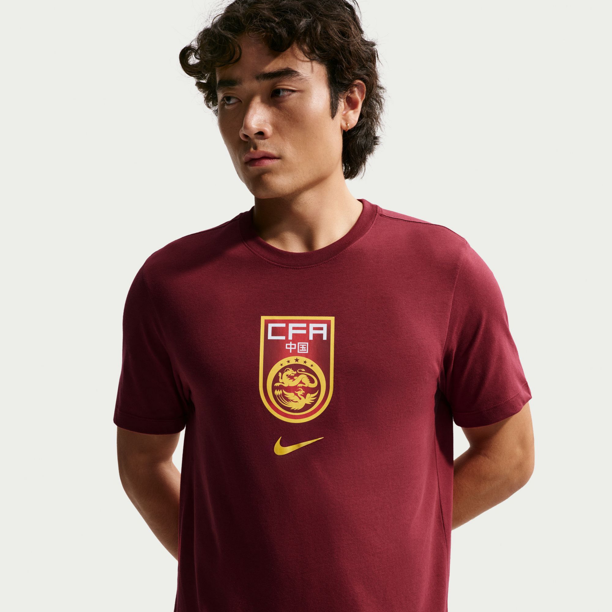 Nike Adult China 2026 Home Crest T-Shirt