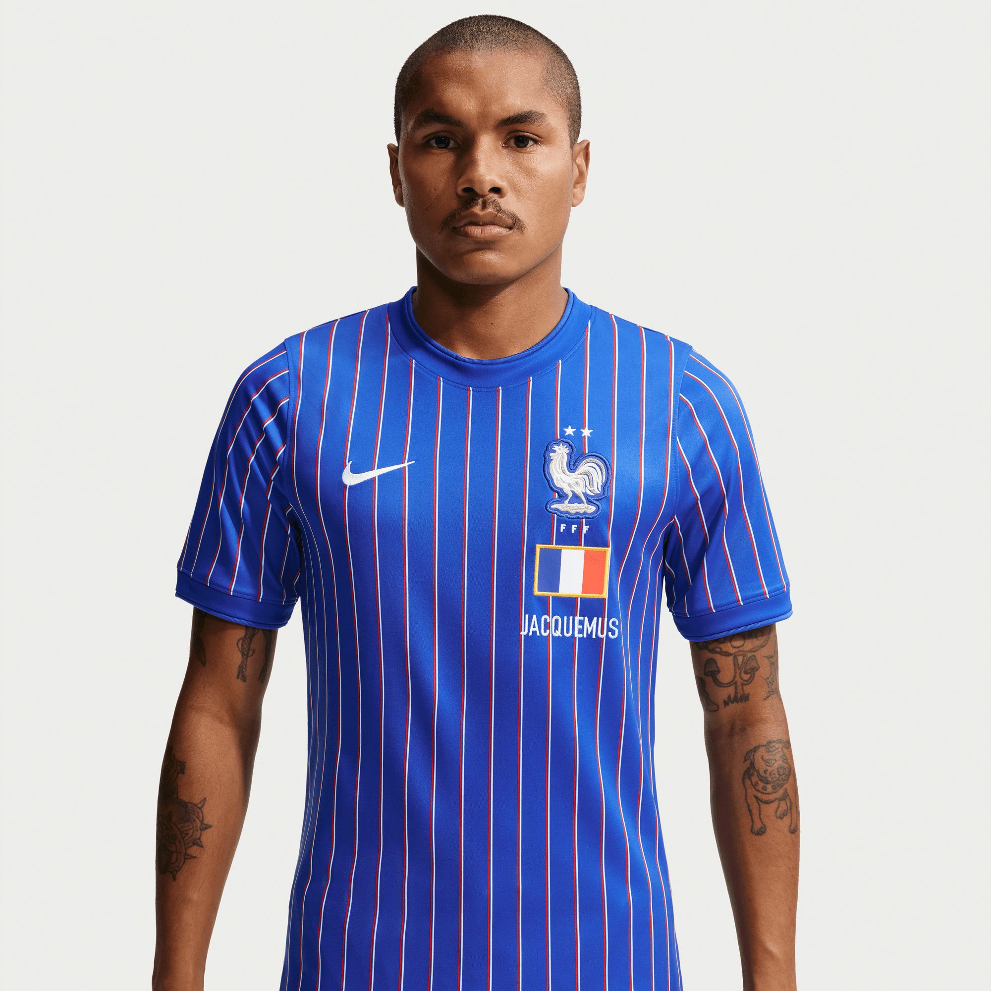 Nike X2 Adult France X Jacquemus 2026 Home Prematch Jersey - Blue