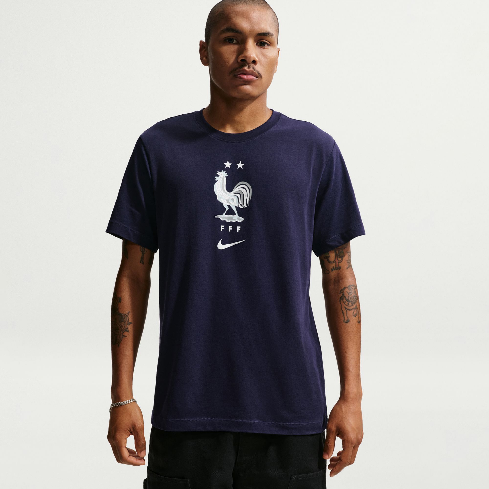 Nike Adult France 2026 Home Crest T-Shirt