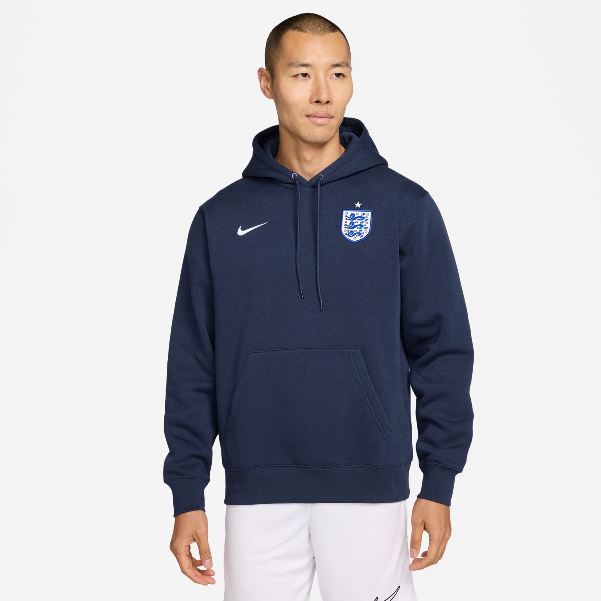 Nike Adult England 2026 Home Club Pullover Hoodie