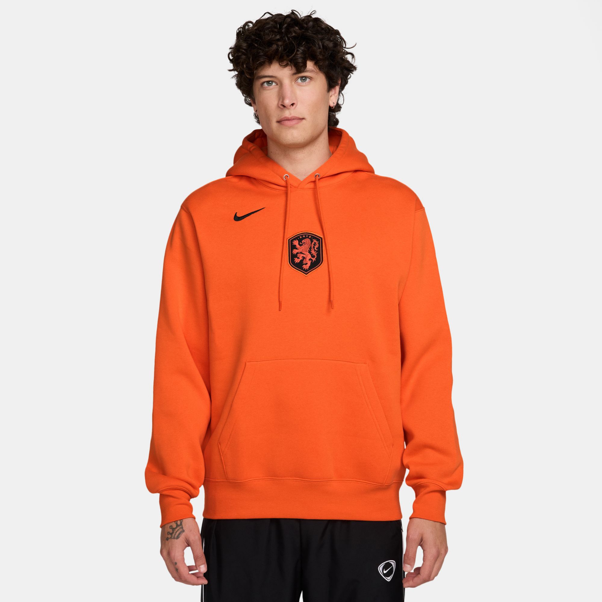 Nike Adult Netherlands 2026 Home Club Pullover Hoodie