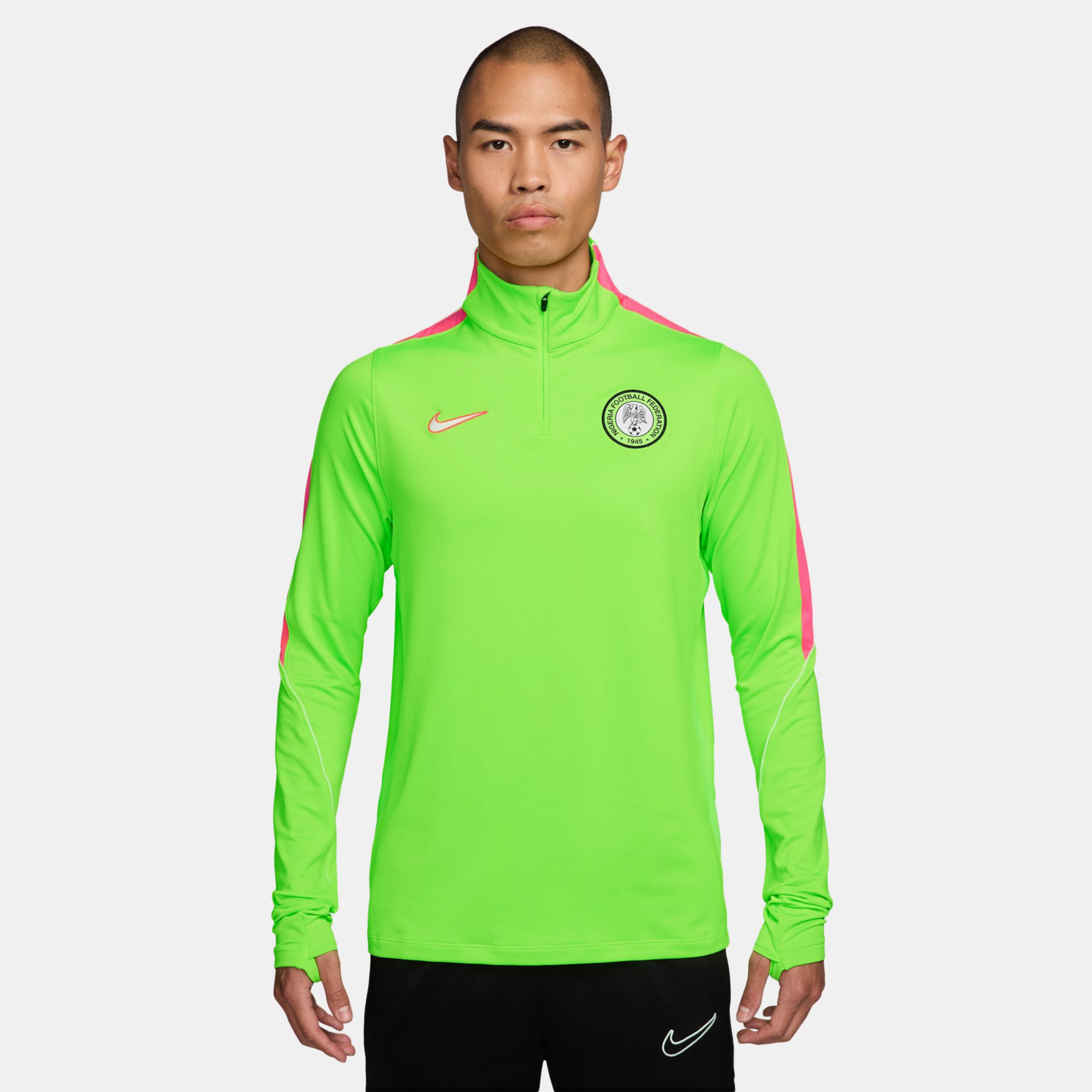 Nike Adult Nigeria 2026 Home Drill Training Quarter-Zip