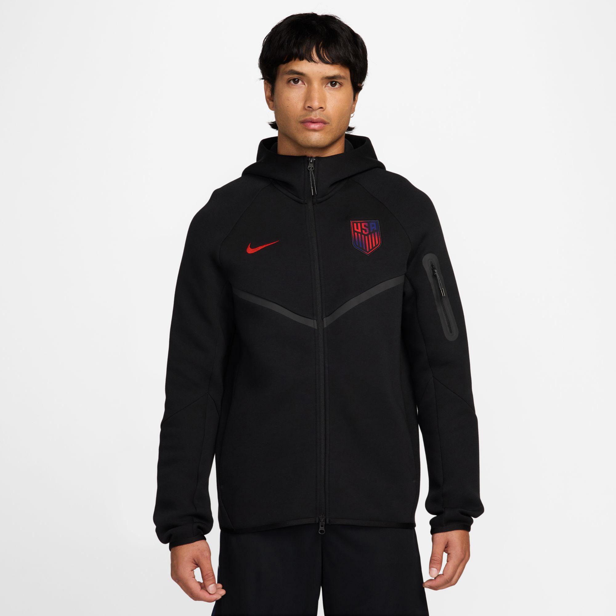 Nike Adult USMNT 2026 Home Tech Fleece Full-Zip Hoodie