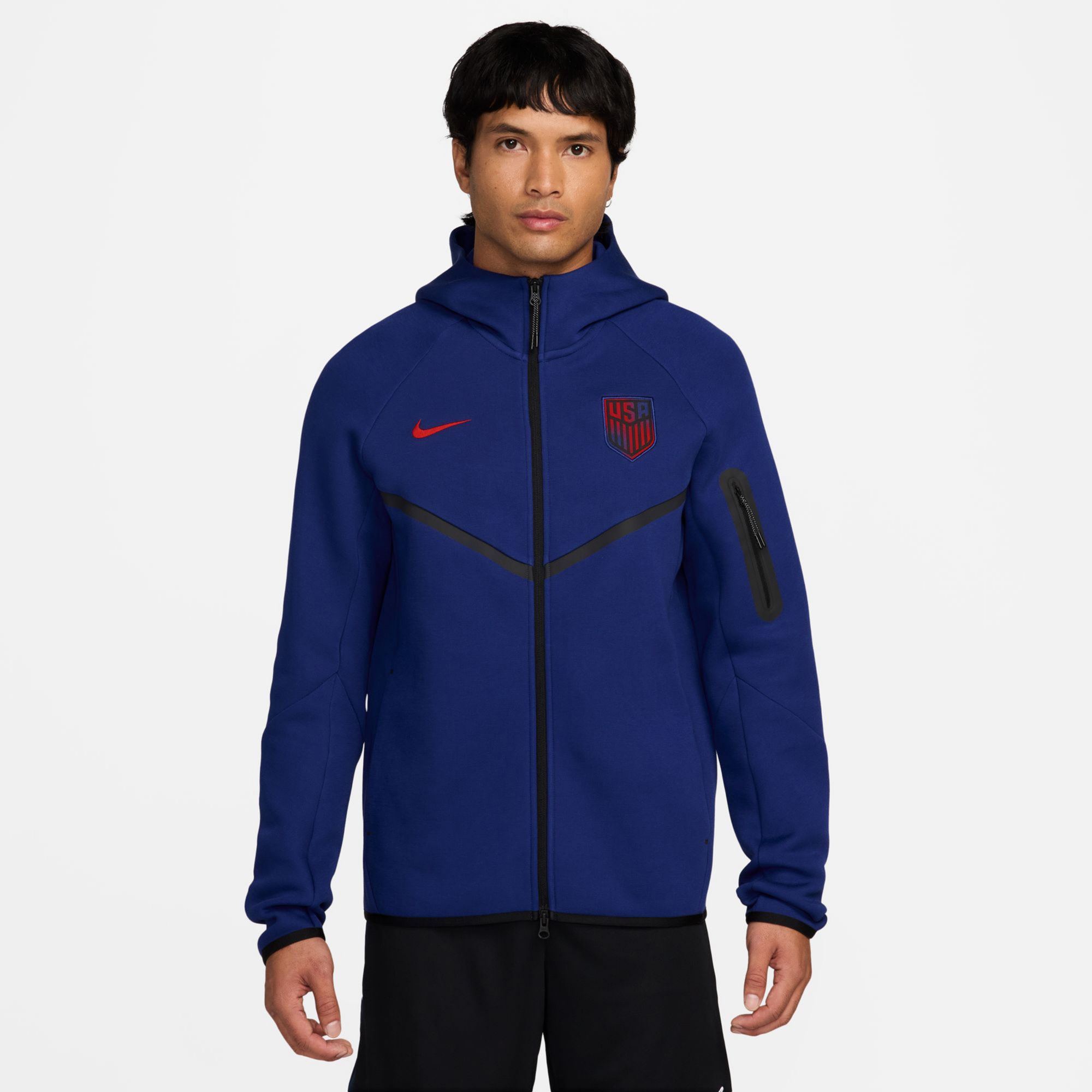 Nike Adult USMNT 2026 Alternate Tech Fleece Full-Zip Hoodie