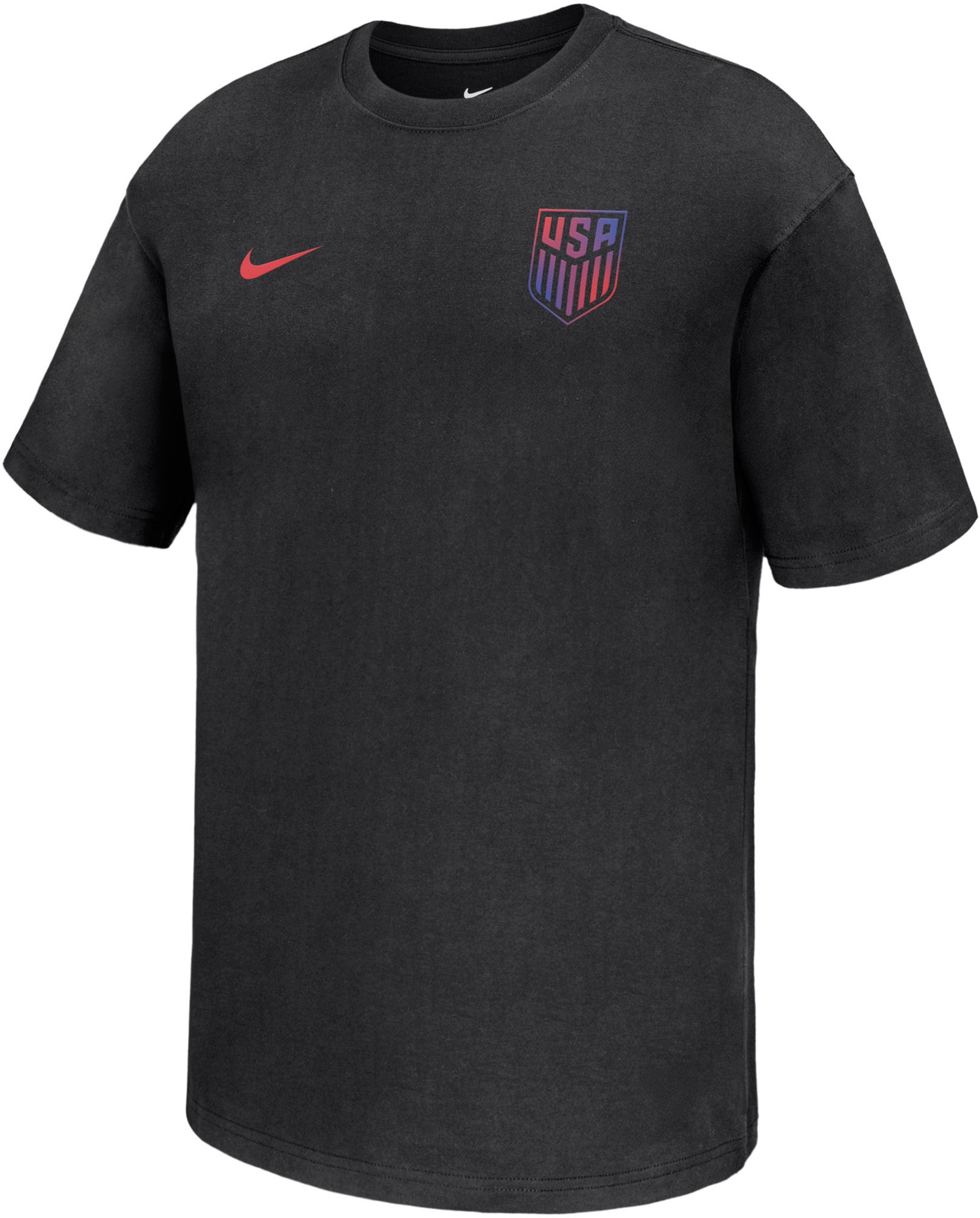 Nike Adult USMNT Team Crest Max 90 Black T-Shirt