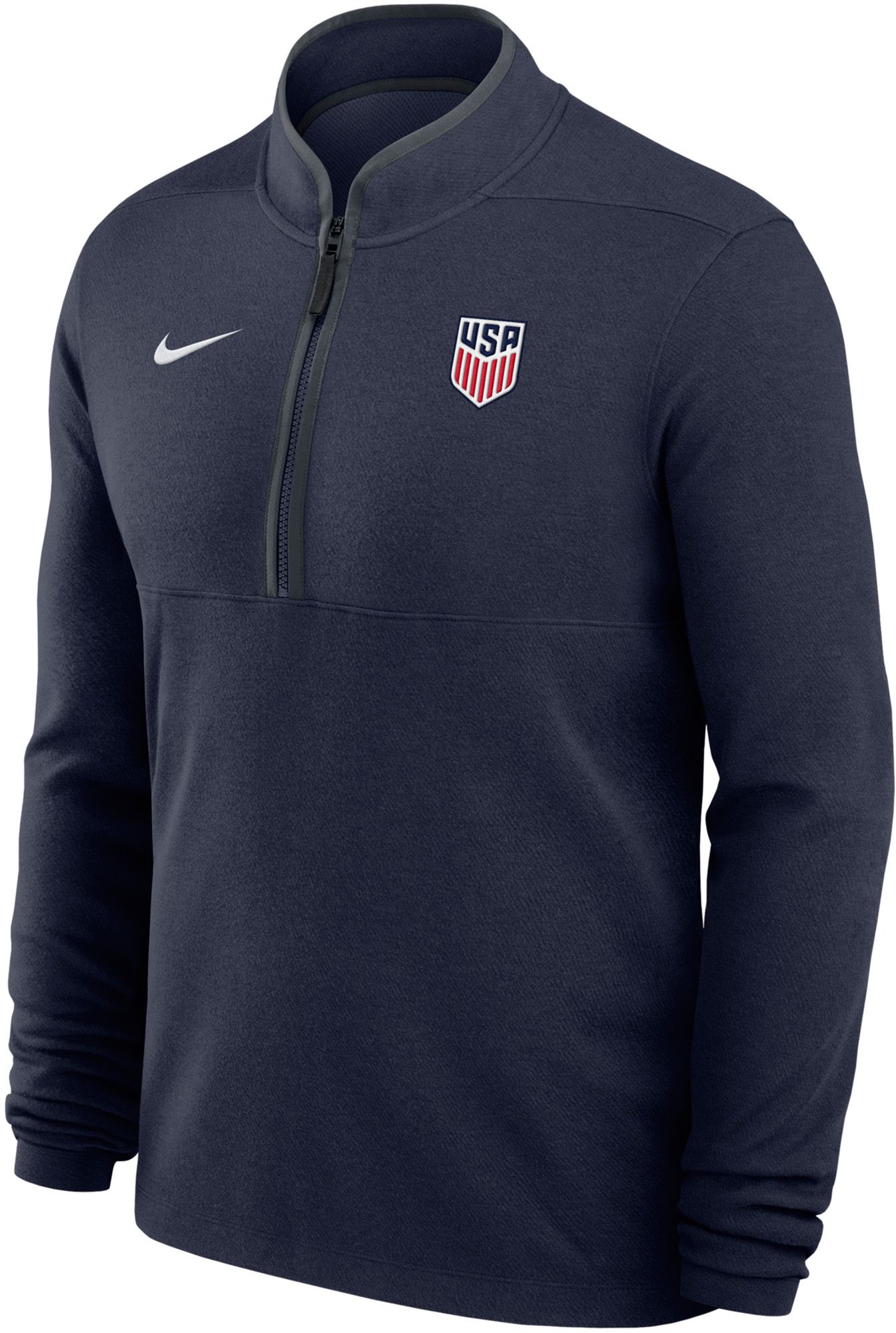 Nike Adult USMNT Navy World Cup 2026 Crest Victory 1/4-Zip Jacket