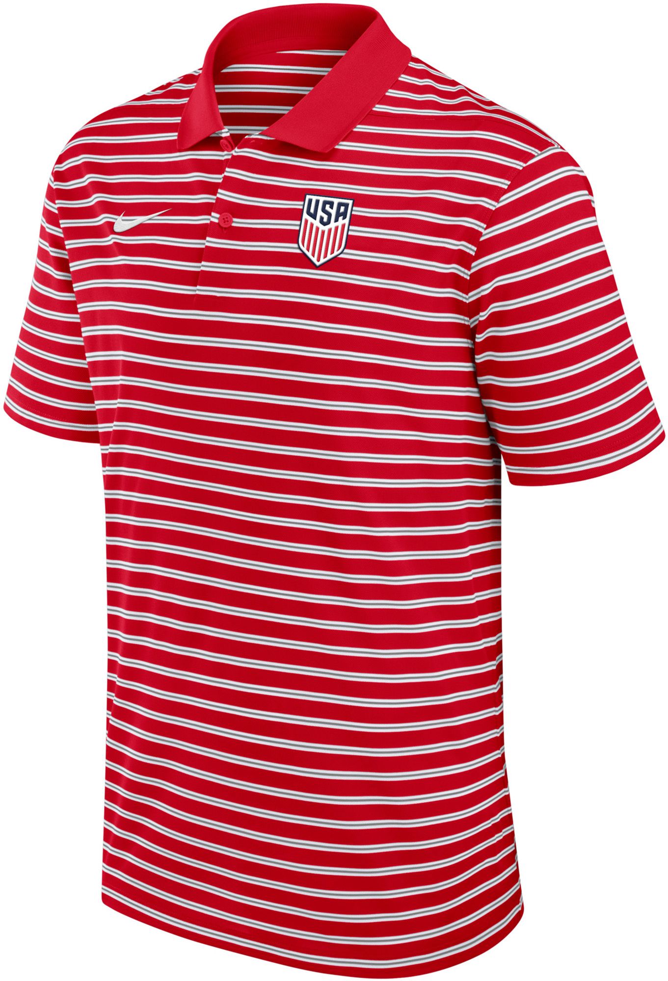 Nike Adult USMNT Red World Cup 2026 Crest Victory Polo