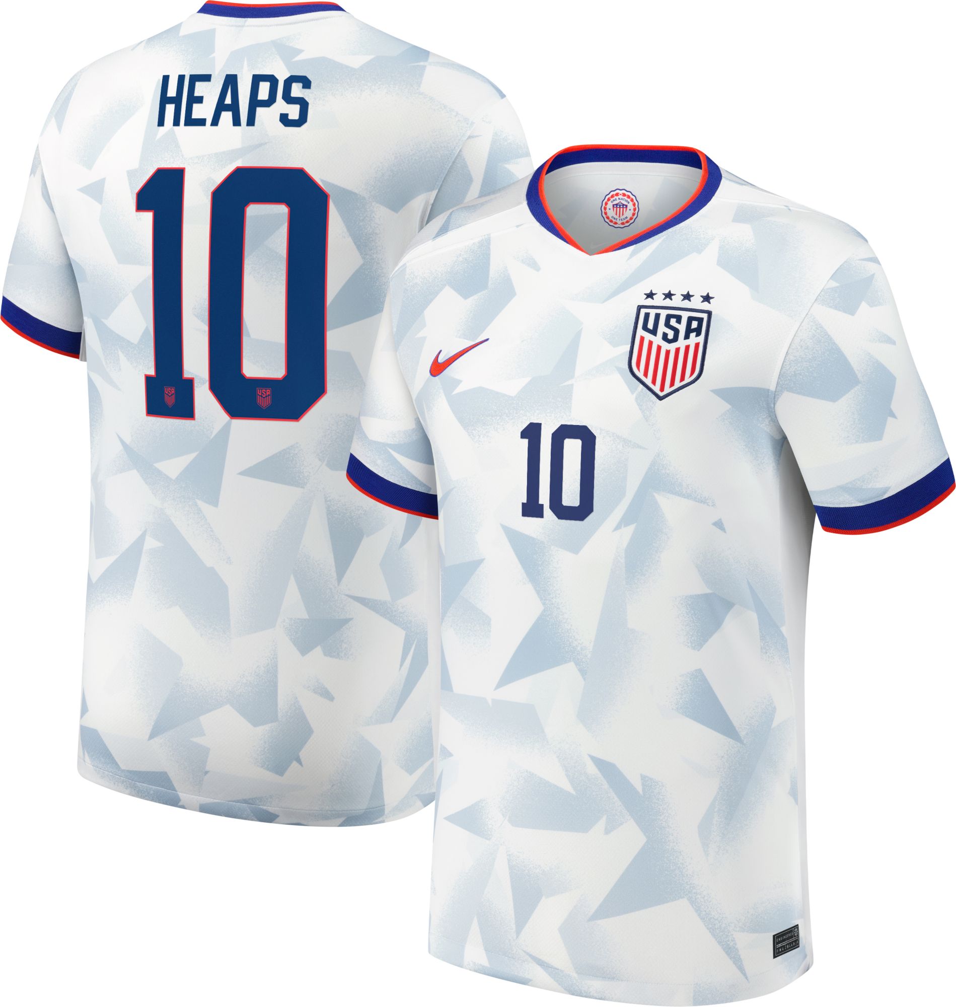 Nike Adult USWNT Lindsey Heaps #10 2025 'Brillant' Home Replica Jersey