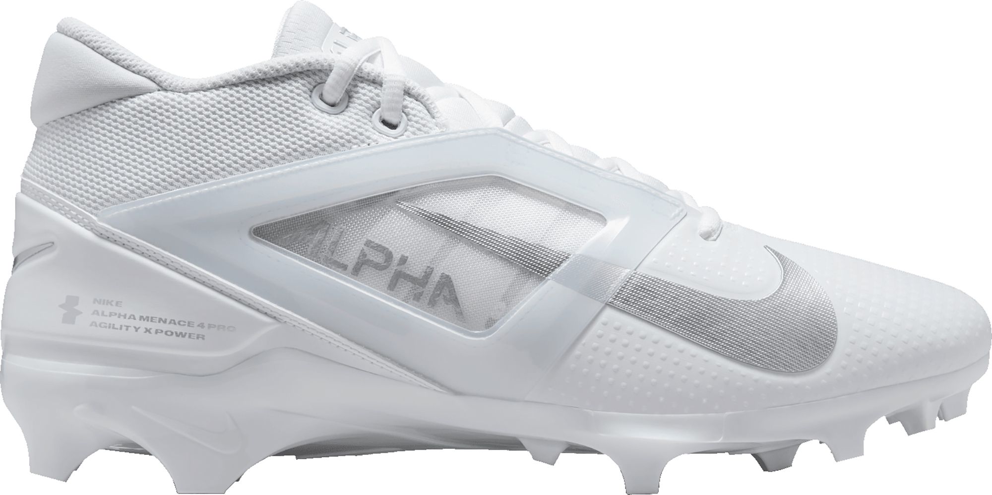 White/Metallic Silver