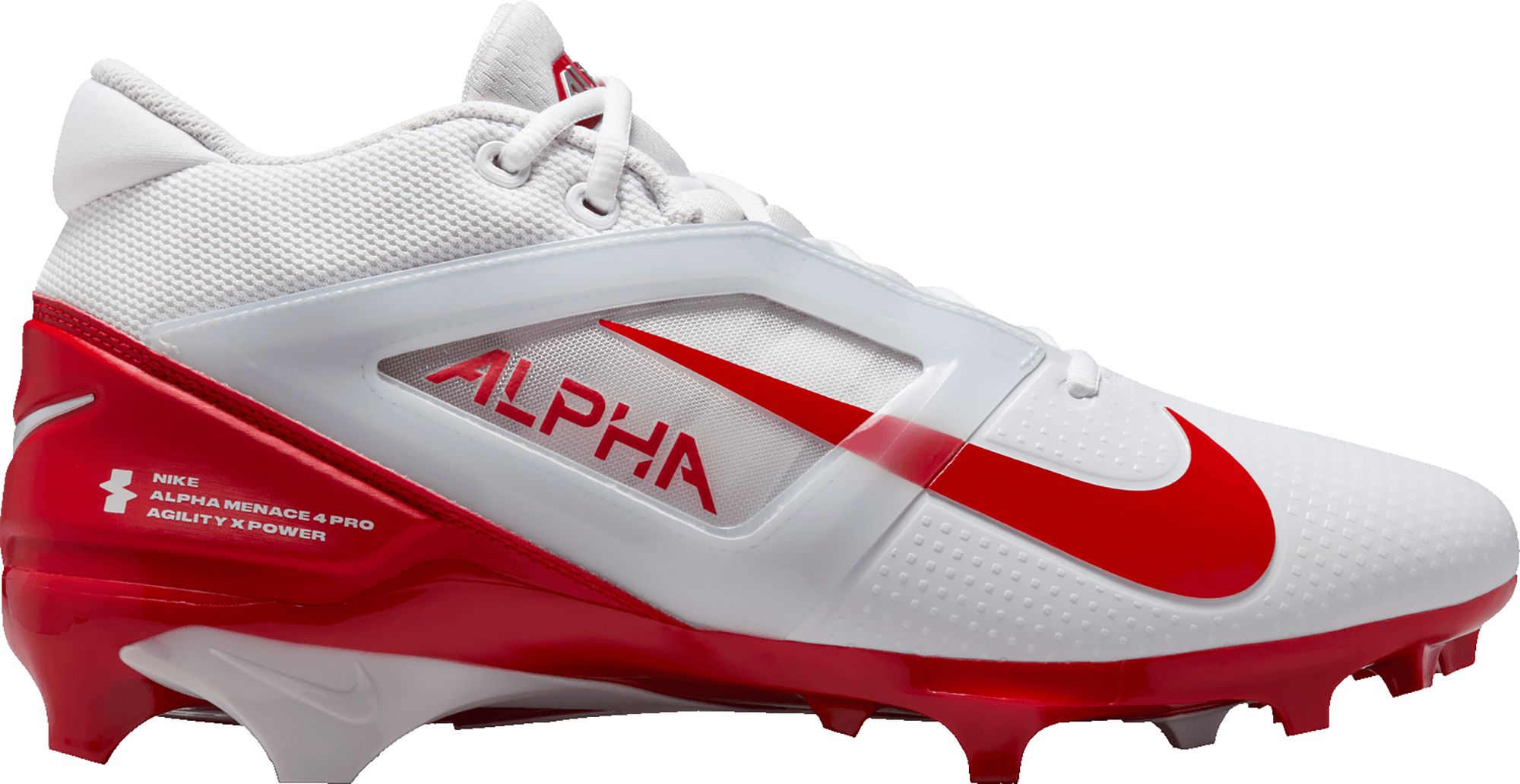 White/University Red
