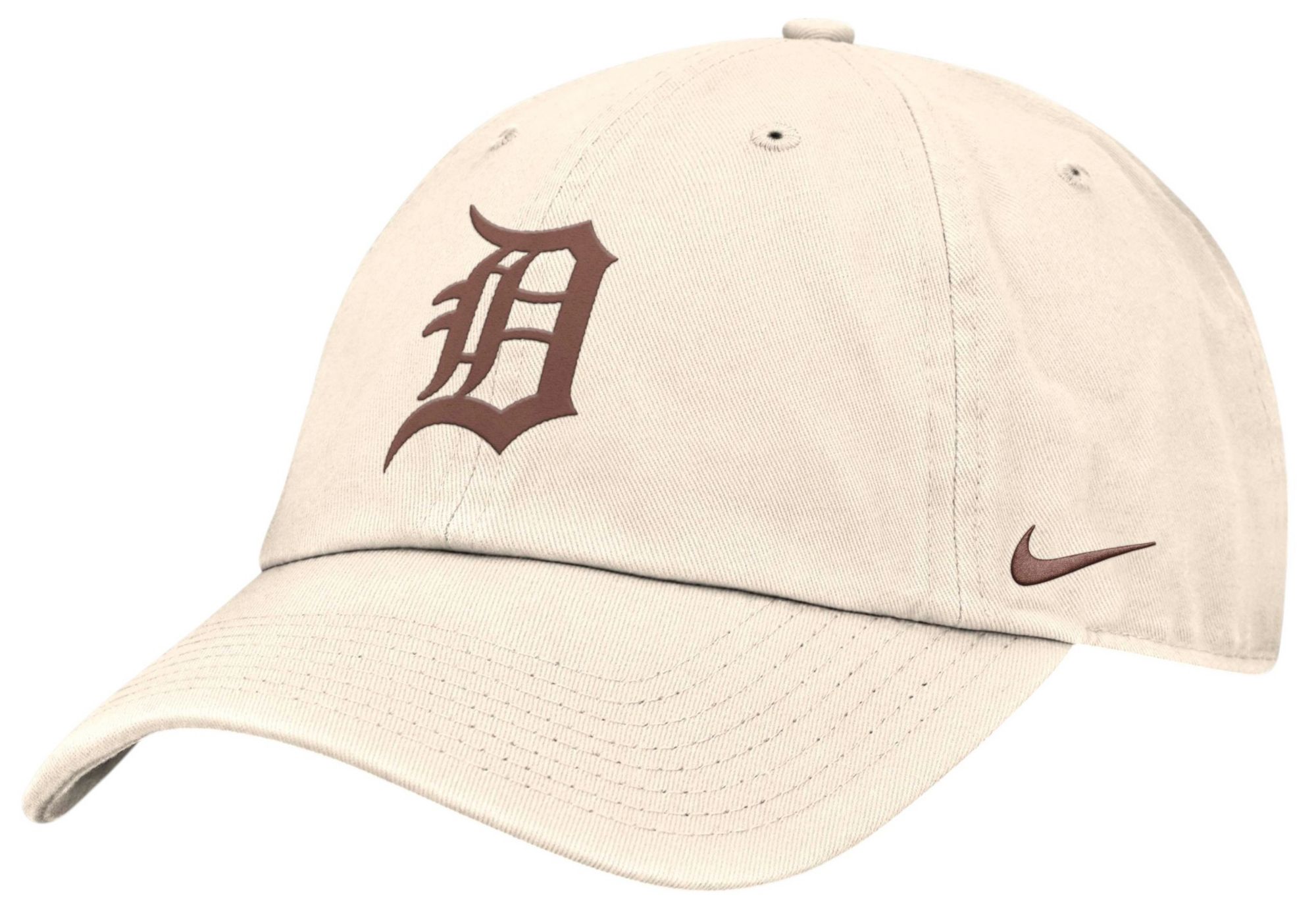 Nike Adult Detroit Tigers Cream Club Adjustable Hat