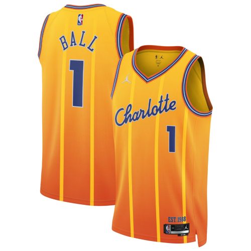 Nike Adult Charlotte Hornets LaMelo Ball #1 Select Series Swingman