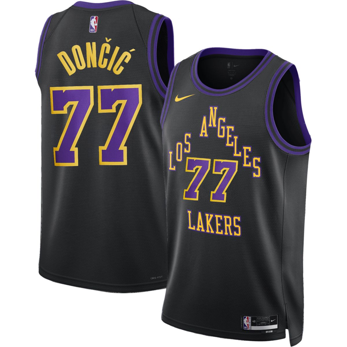Nike Adult 2025-26 City Edition Los Angeles Lakers Austin Reaves