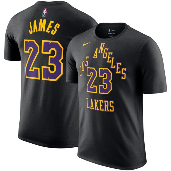 Nike Adult 2025-26 City Edition Los Angeles Lakers LeBron James #23 T-Shirt
