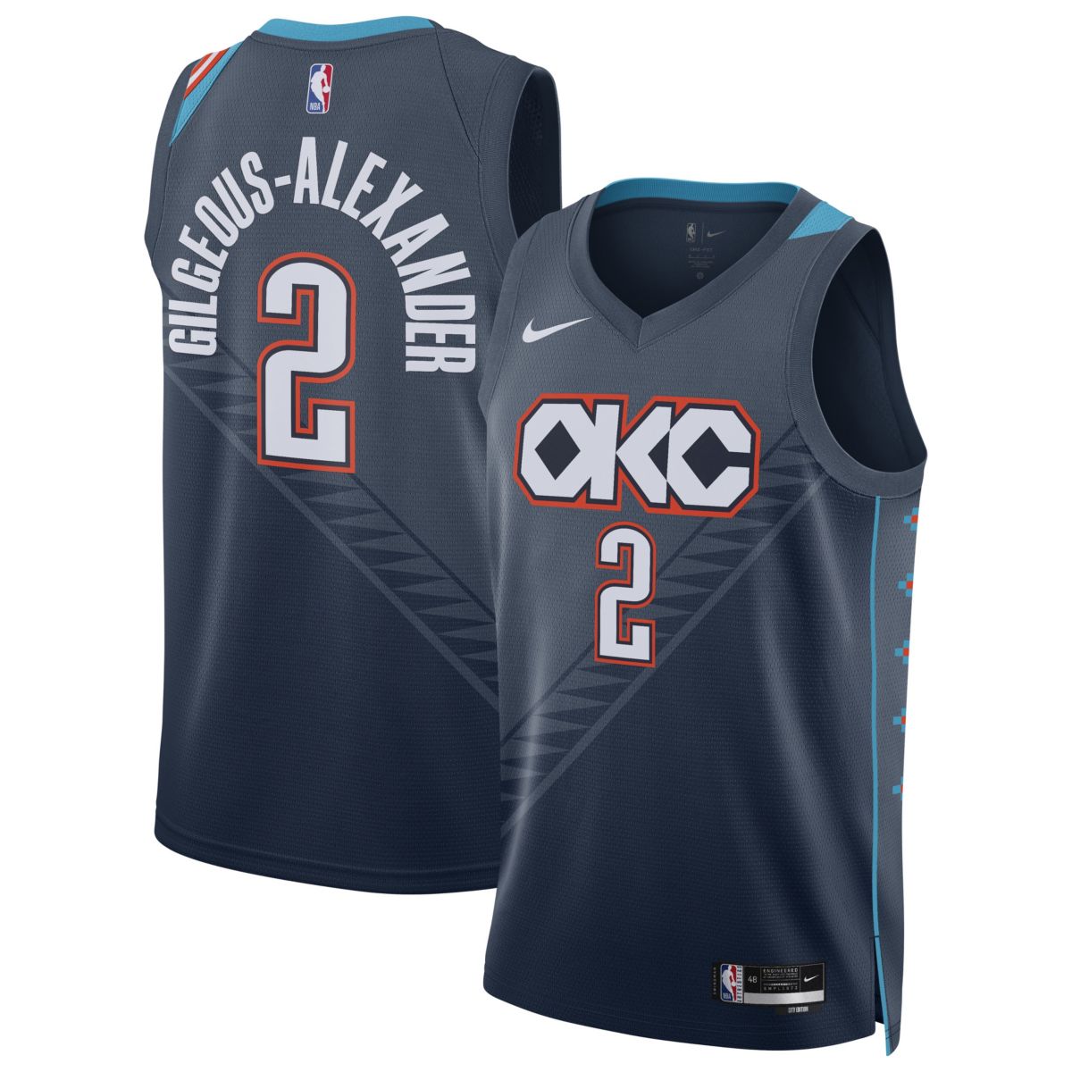 Nike Adult Oklahoma City Thunder Shai Gilgeous-Alexander #2