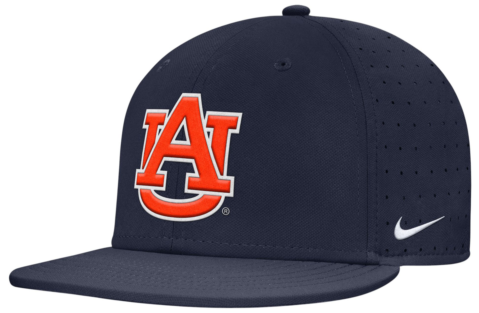 Nike Adult Auburn Tigers College Navy Aero Fitted Hat