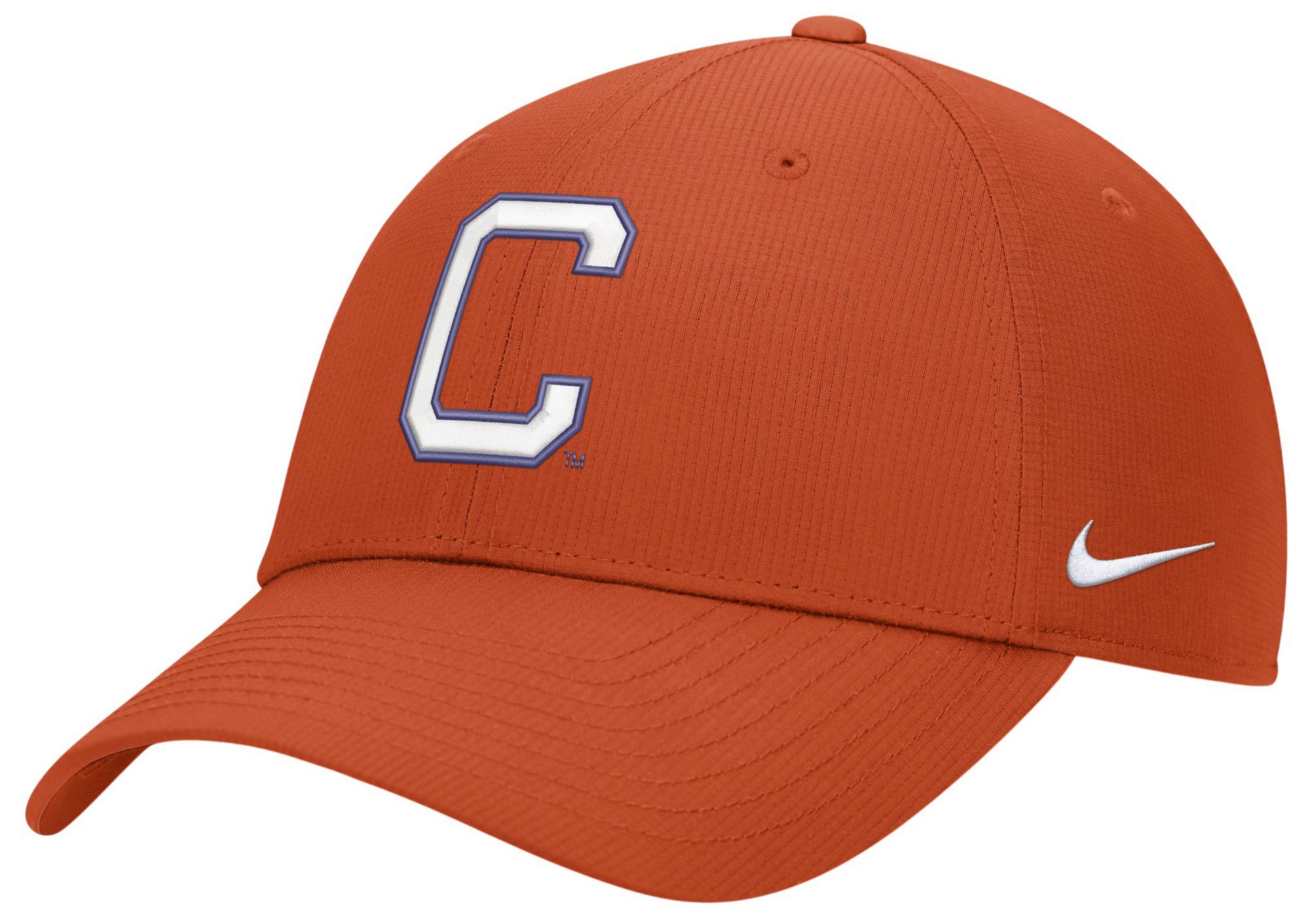 Nike Adult Clemson Tigers University Orange Structured Club Adjustable Hat