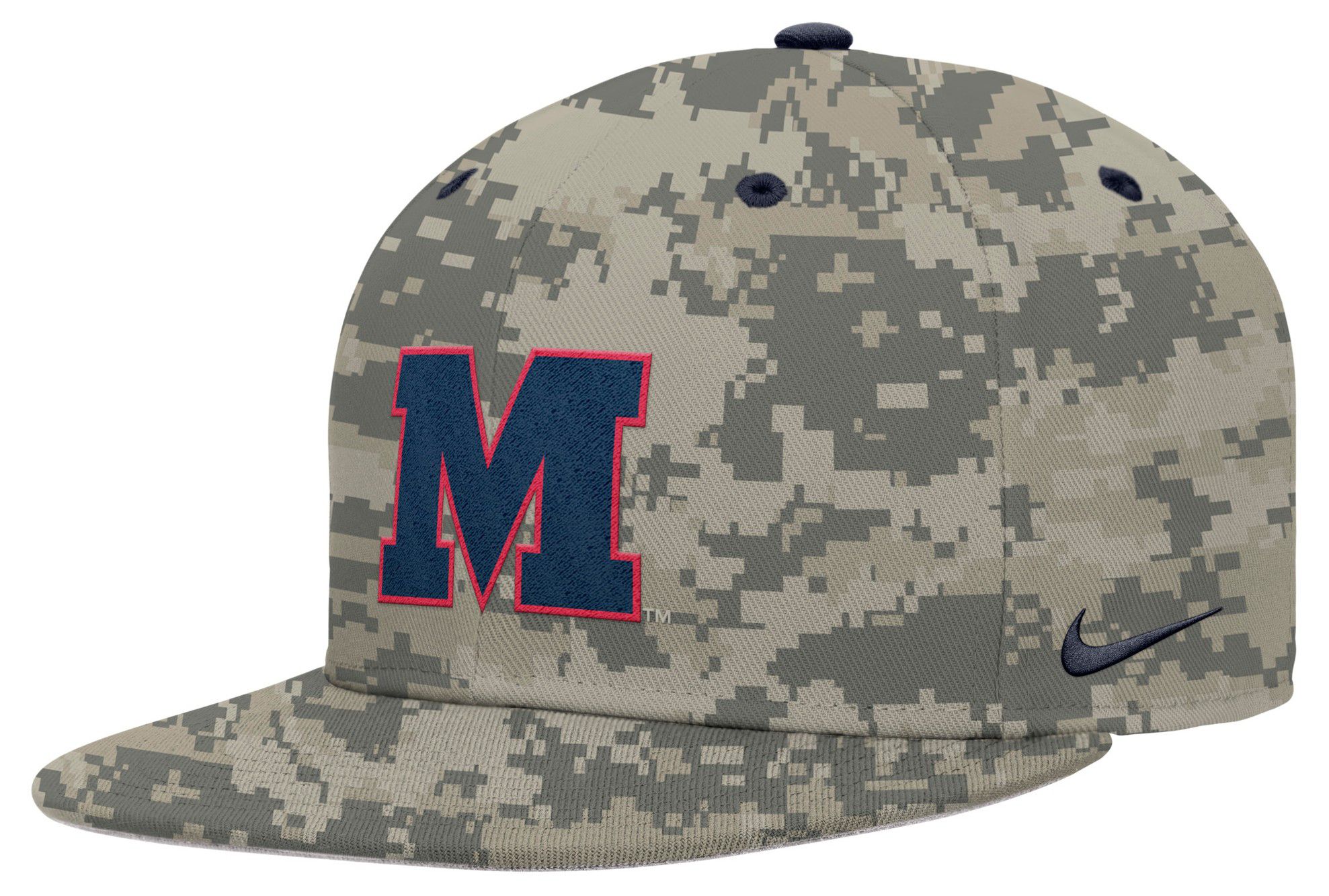 Nike Adult Oklahoma State Cowboys Camo Aero Fitted Hat