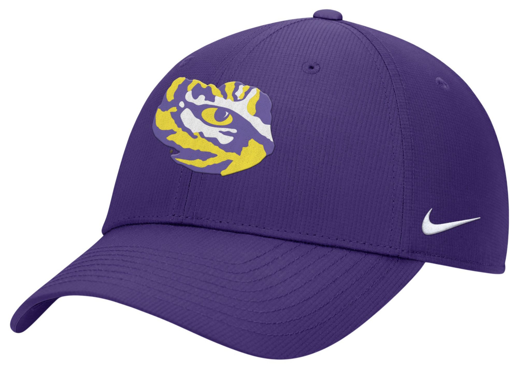 Nike Adult LSU Tigers Court Purple Structured Club Adjustable Hat