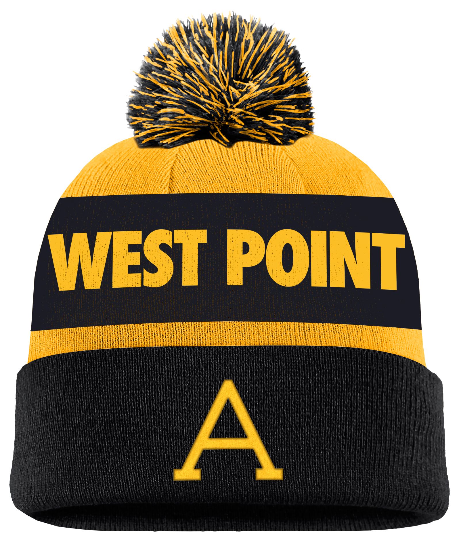 Nike Adult Army West Point Black Knights Black Sideline Knit Beanie