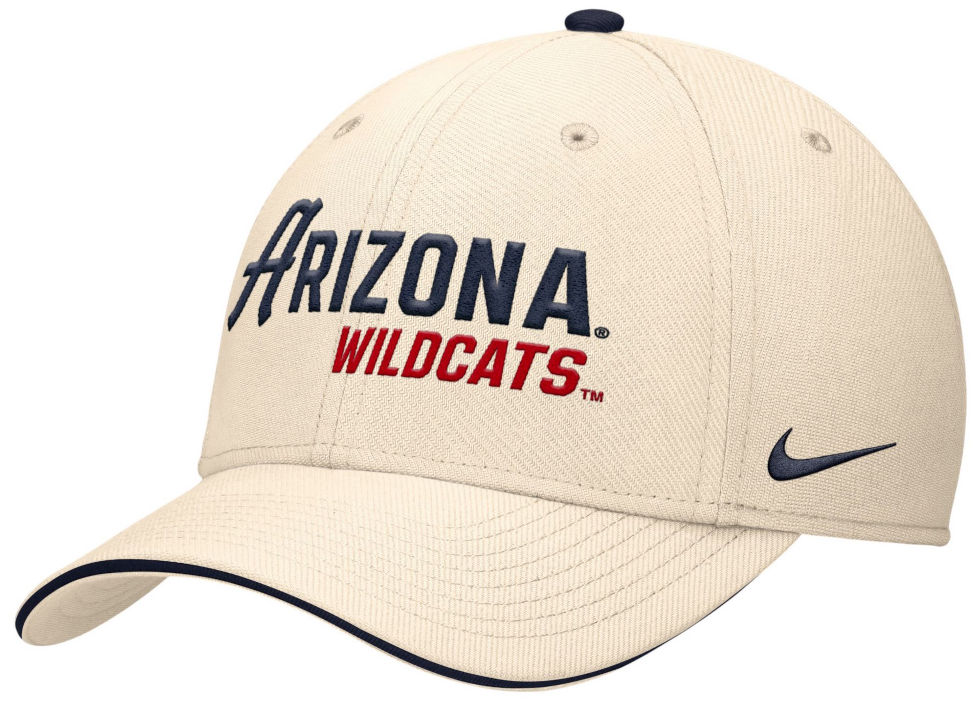 Nike Adult Arizona Wildcats Natural Rise Primetime Swooshflex Cap