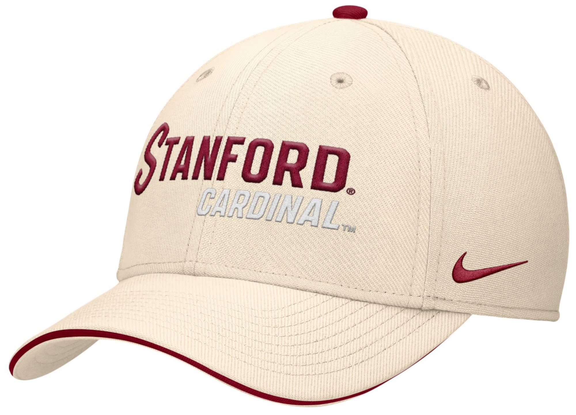 Nike Adult Stanford Cardinal Natural Rise Primetime Swooshflex Cap