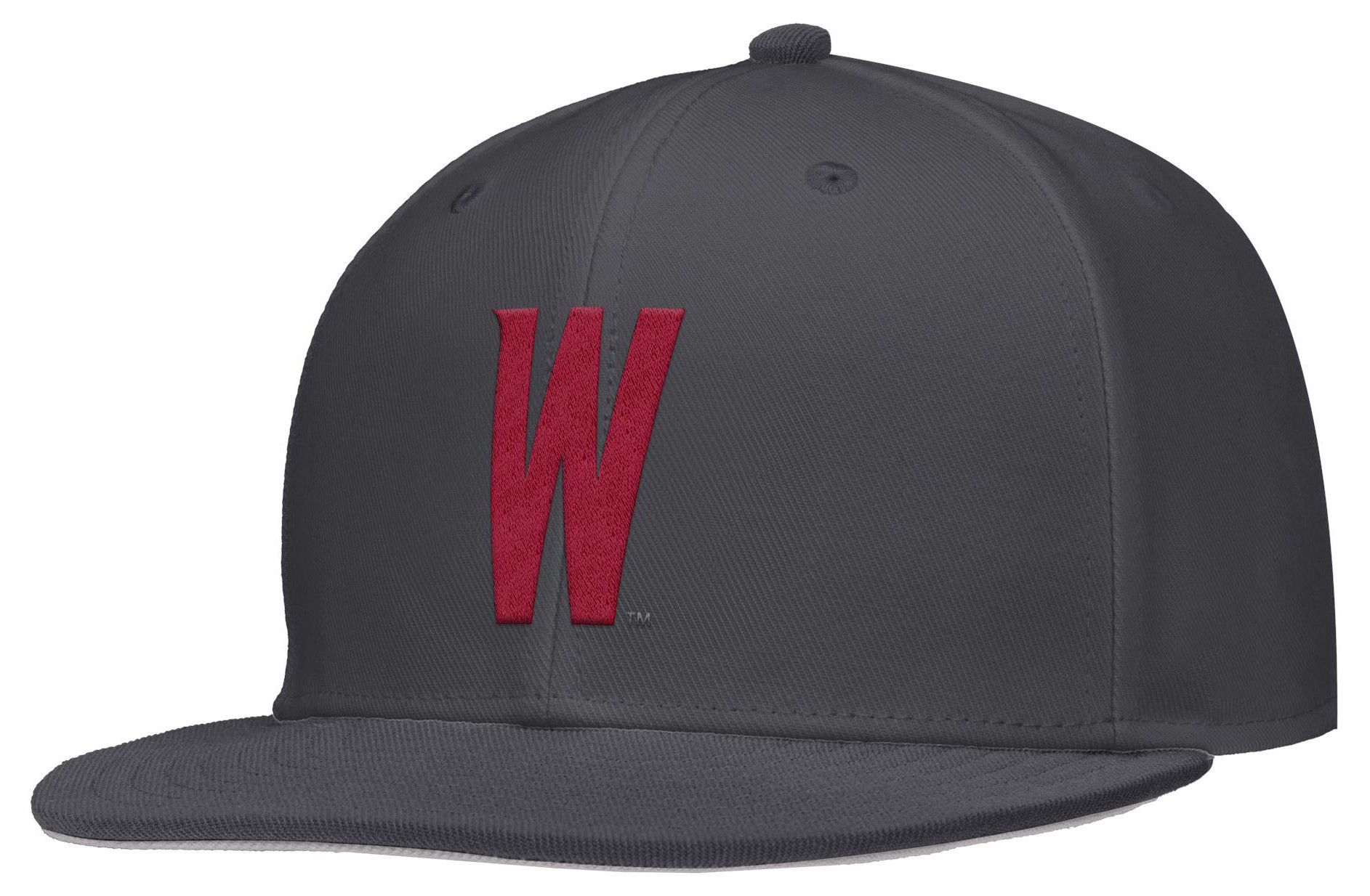 Nike Adult Washington State Cougars Gray Pro Flat Brim Hat