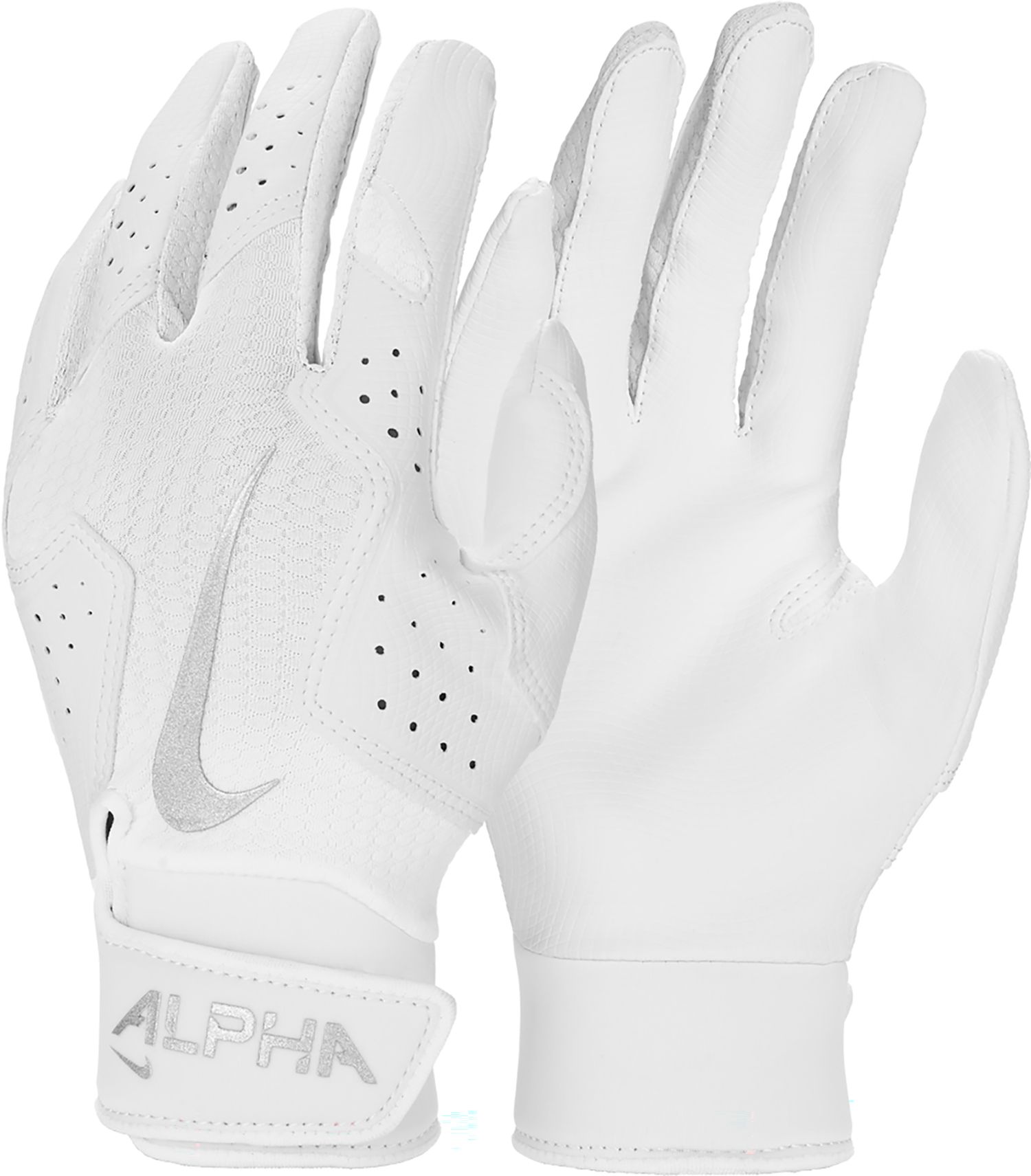 White/Metallic Silver
