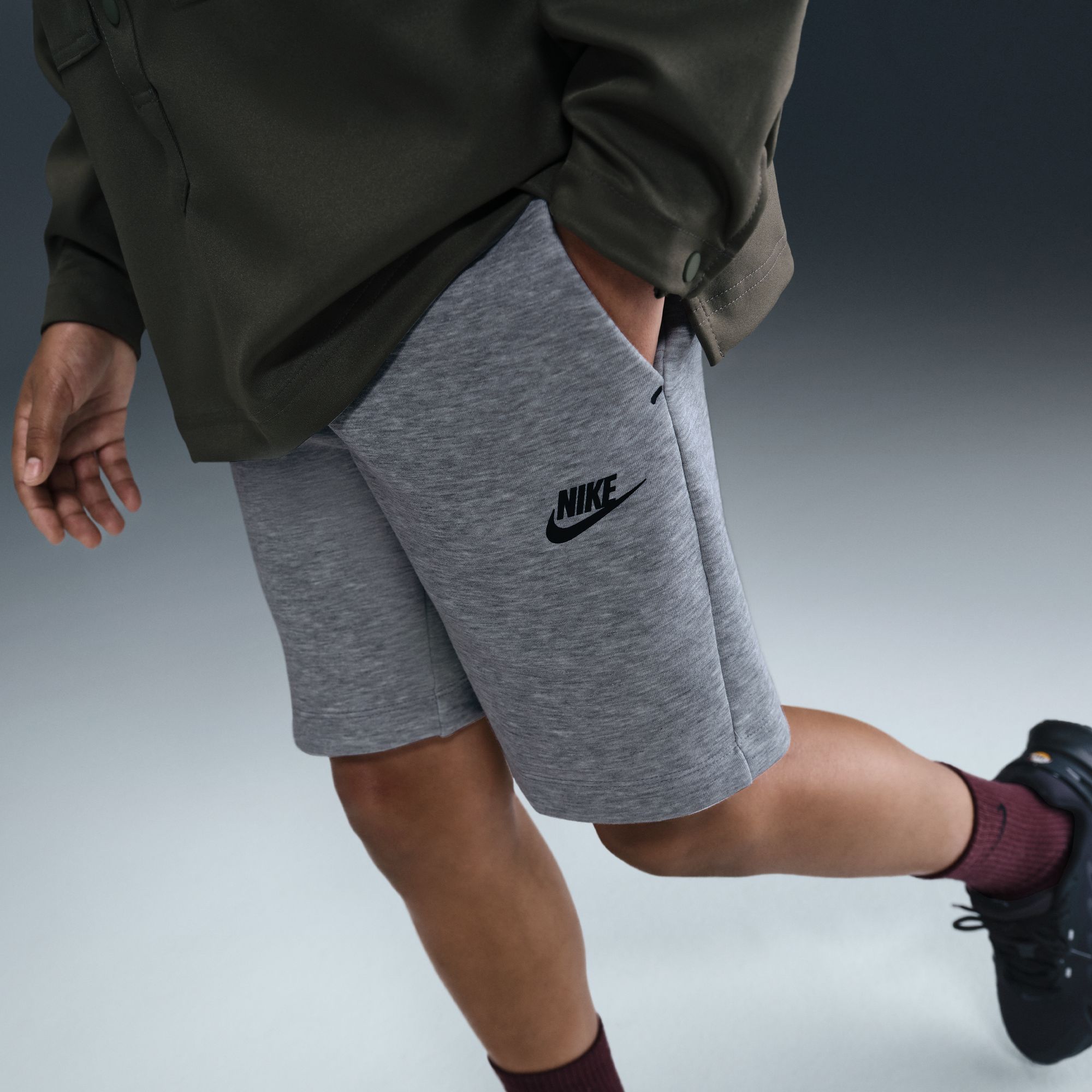 Dk Grey Heather/Black