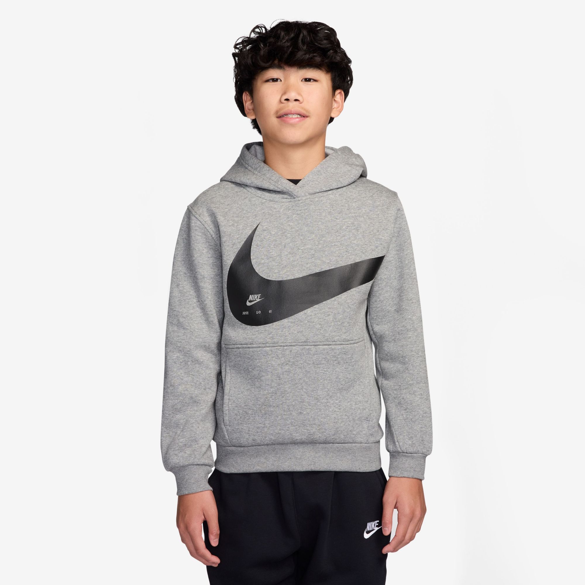 Nike Kids' Sportswear Club Fleece Brand Hoodie