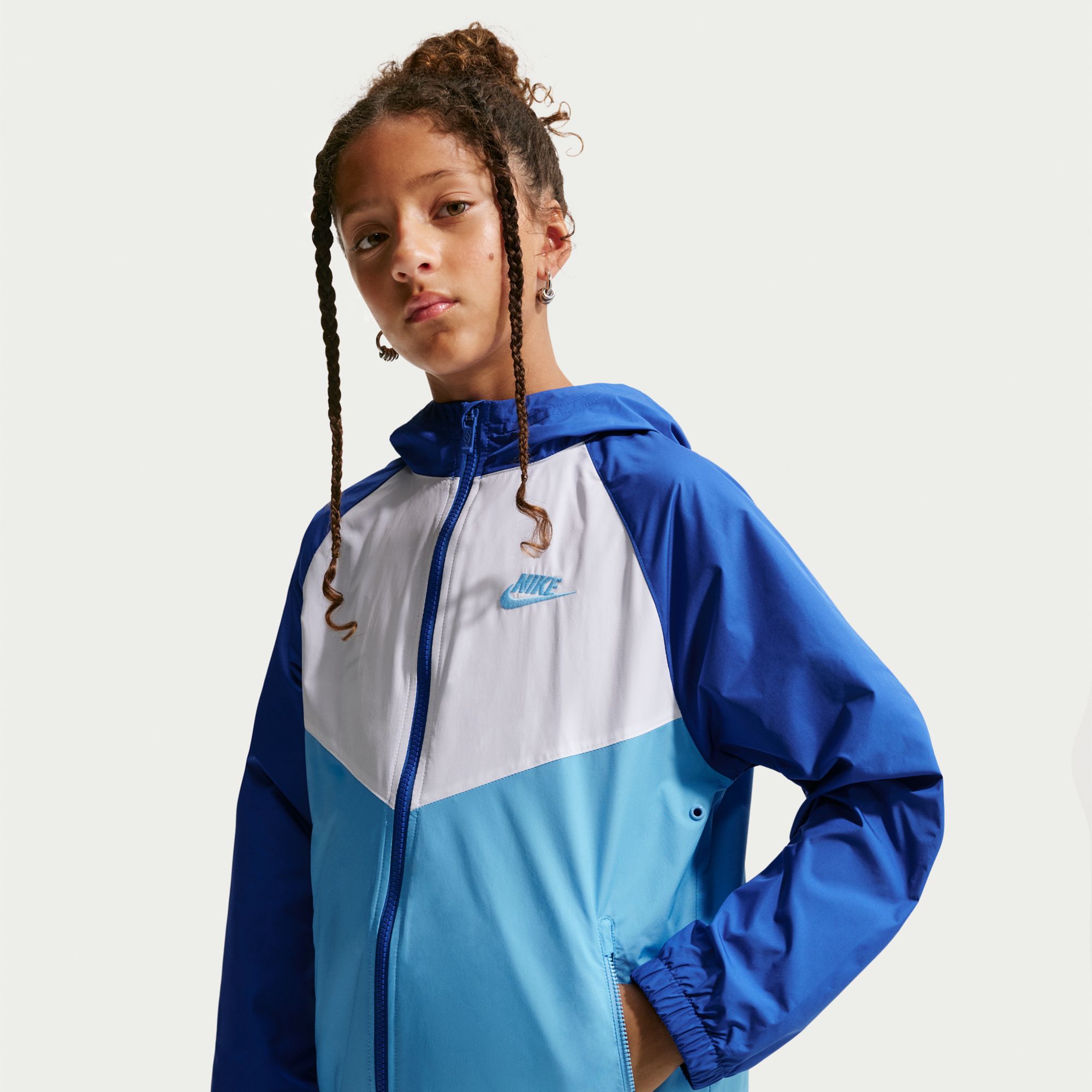 Nike Kids' Sportswear Windrunner Hooded Repel Jacket