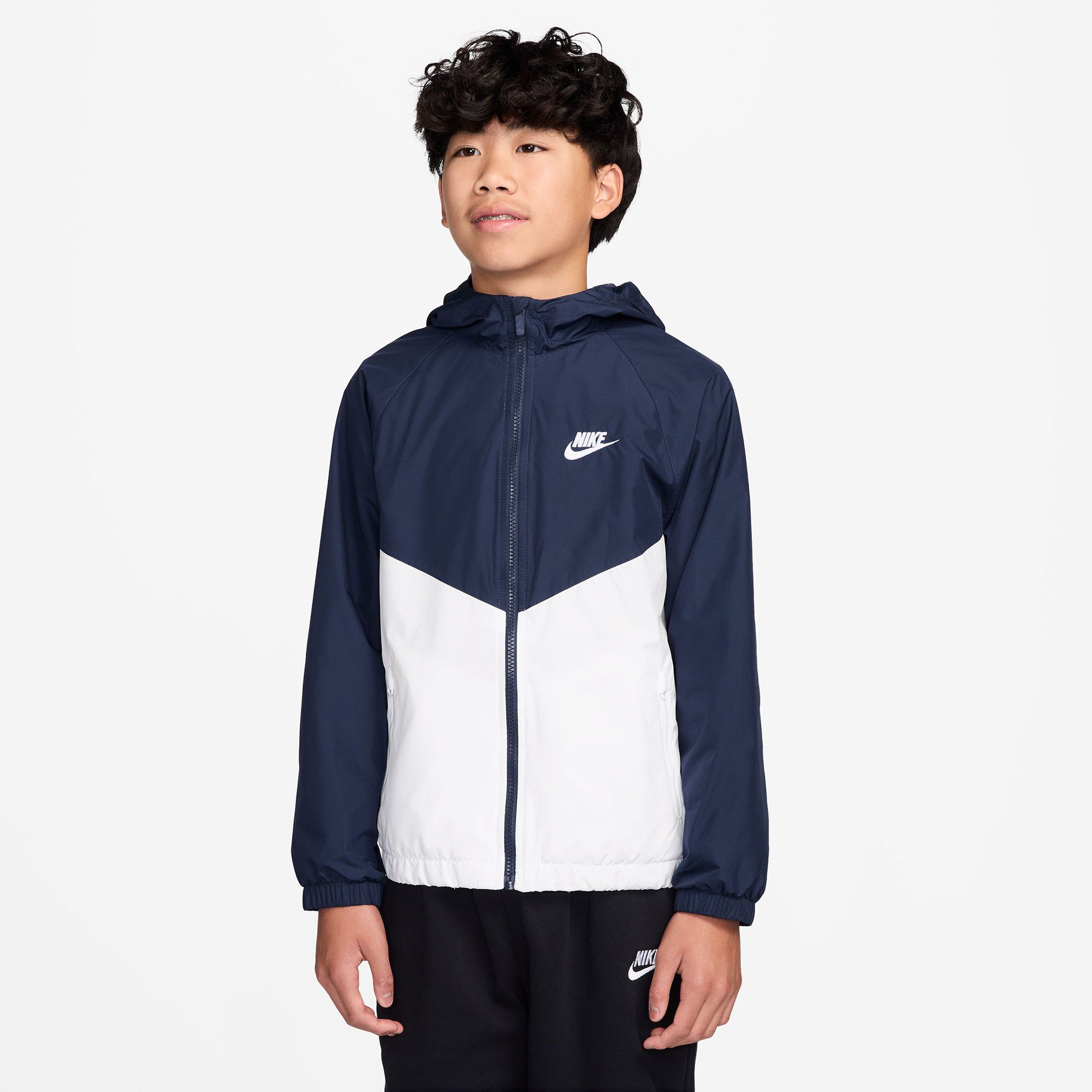 Midnight Navy/White/White
