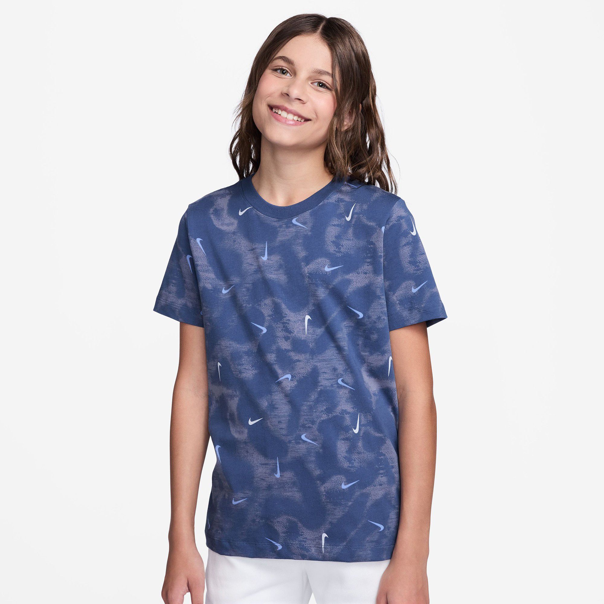 Nike Kids' Sportswear Logo Printed Tee