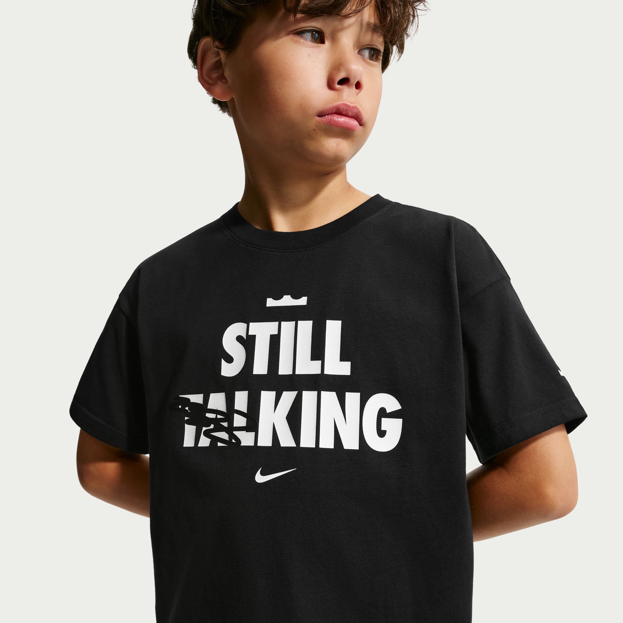 Nike Kids' LeBron James "Shut Up And Dribble" Max90 T-Shirt