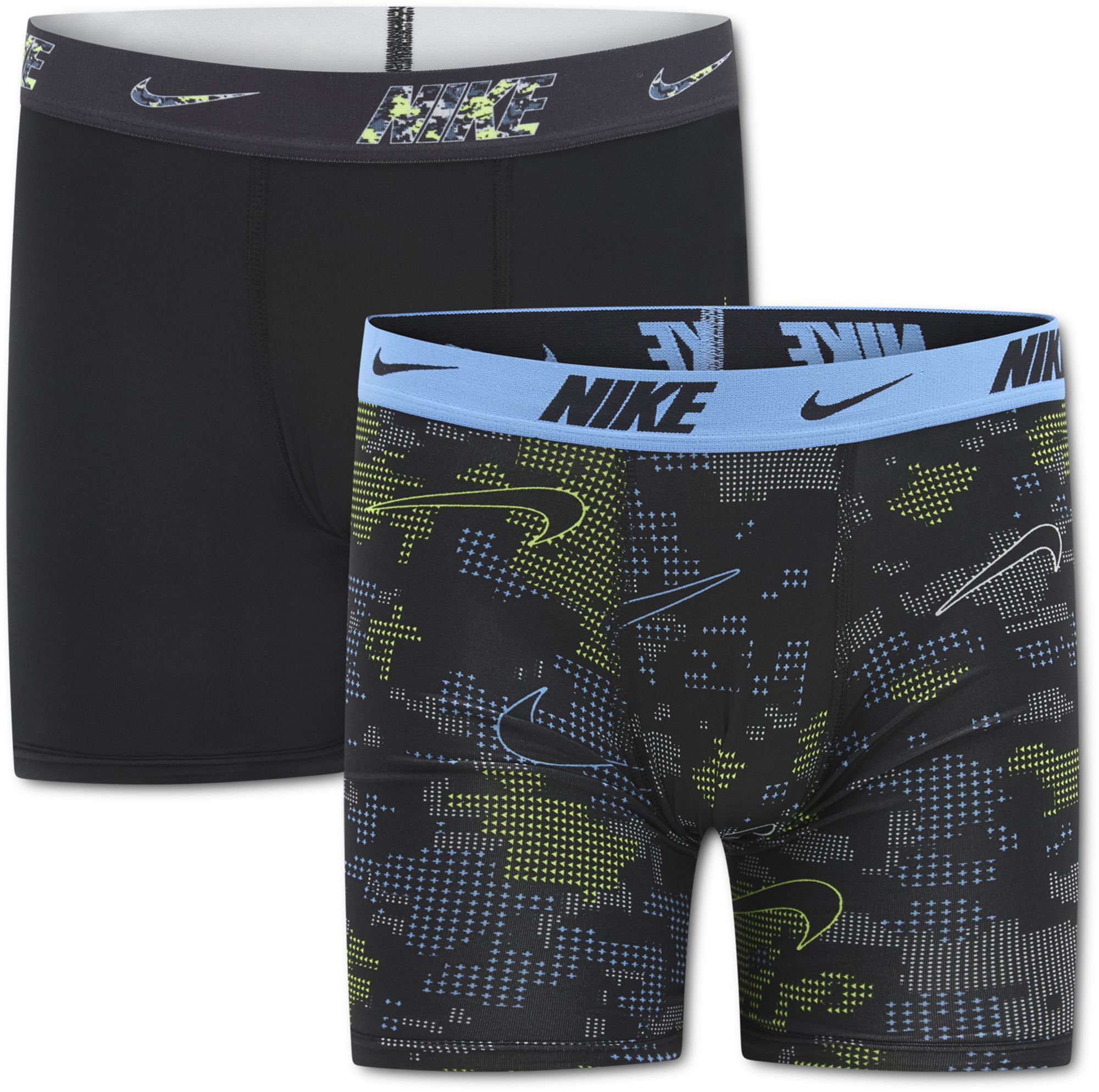 Nike Boys' Printed Long Boxer Briefs - 2 Pack