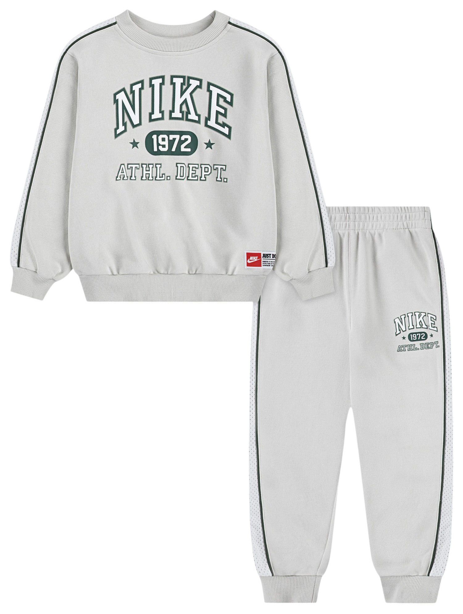 Nike Little Boys' PE Crewneck and Pants Set