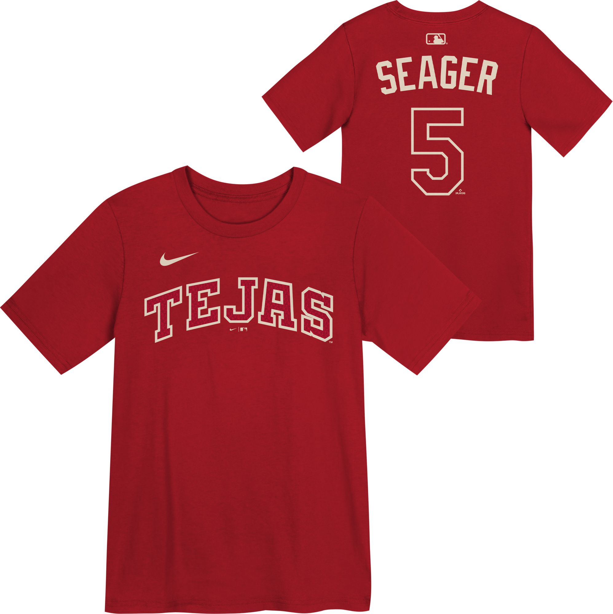 Nike Boys' Texas Rangers 2026 City Connect Corey Seager #5 T-Shirt