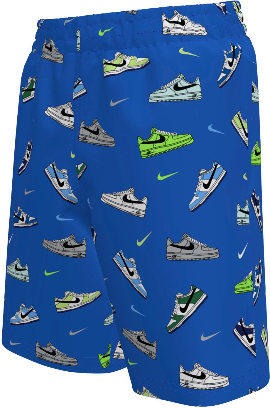 Nike Boys' Multi Sneaker 7" Brief-Lined Volley Swim Shorts