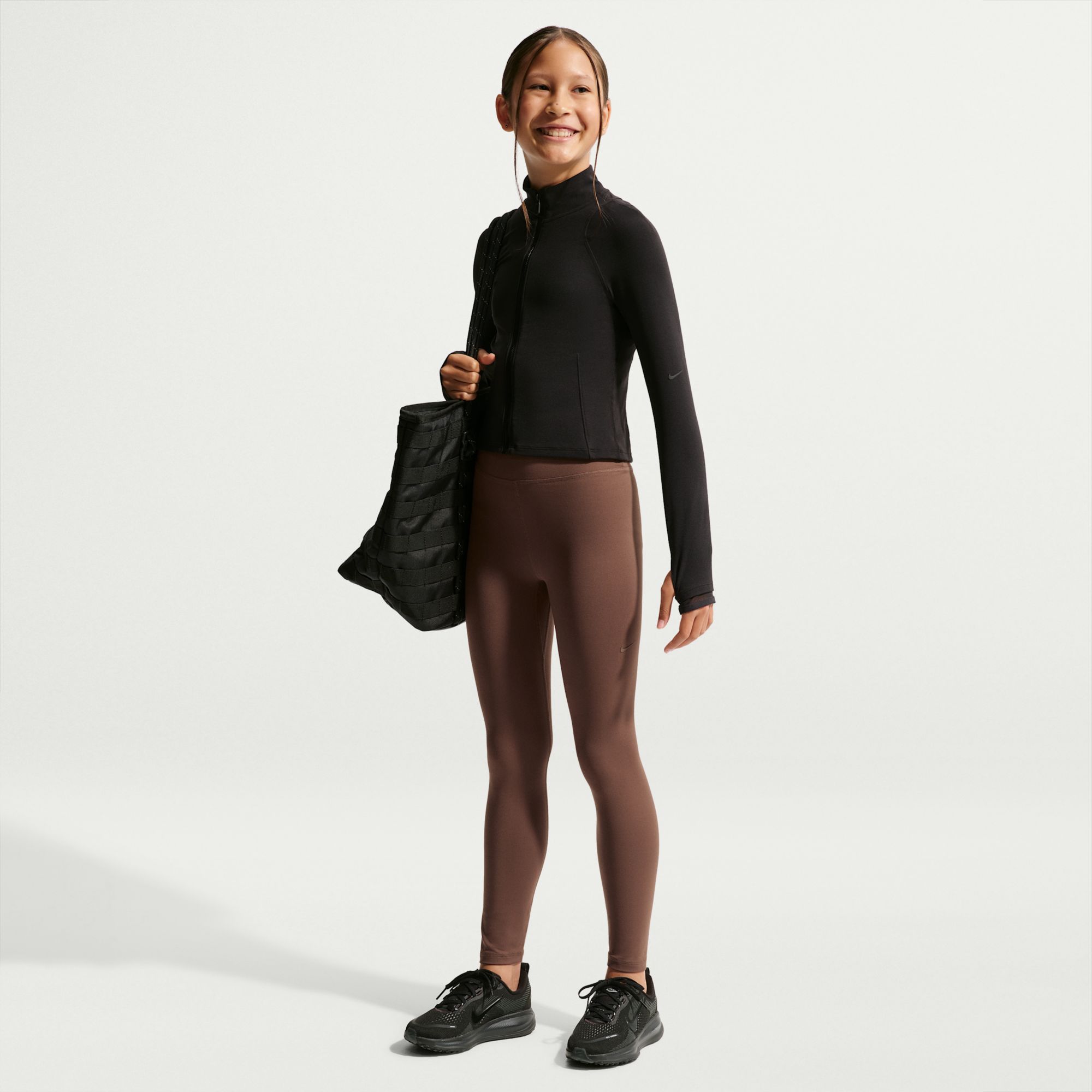 Nike Girls' MAVN Dri-FIT High-Rise Leggings