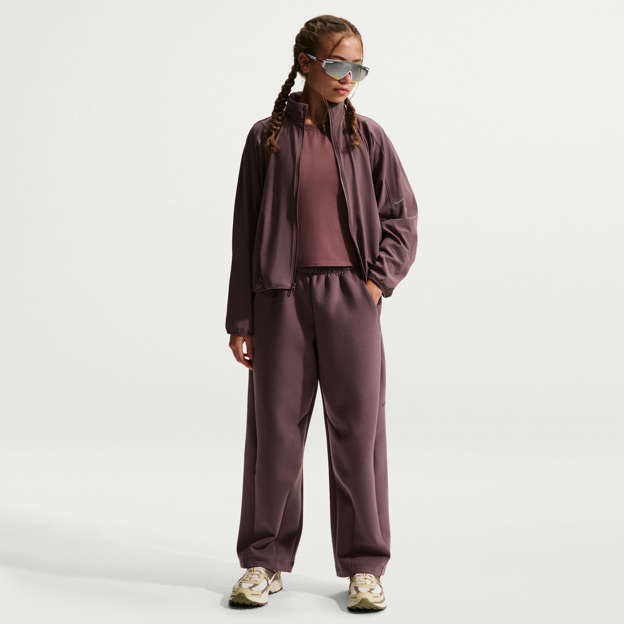 Nike Girls' MAVN High-Rise Therma-FIT Knit Pants