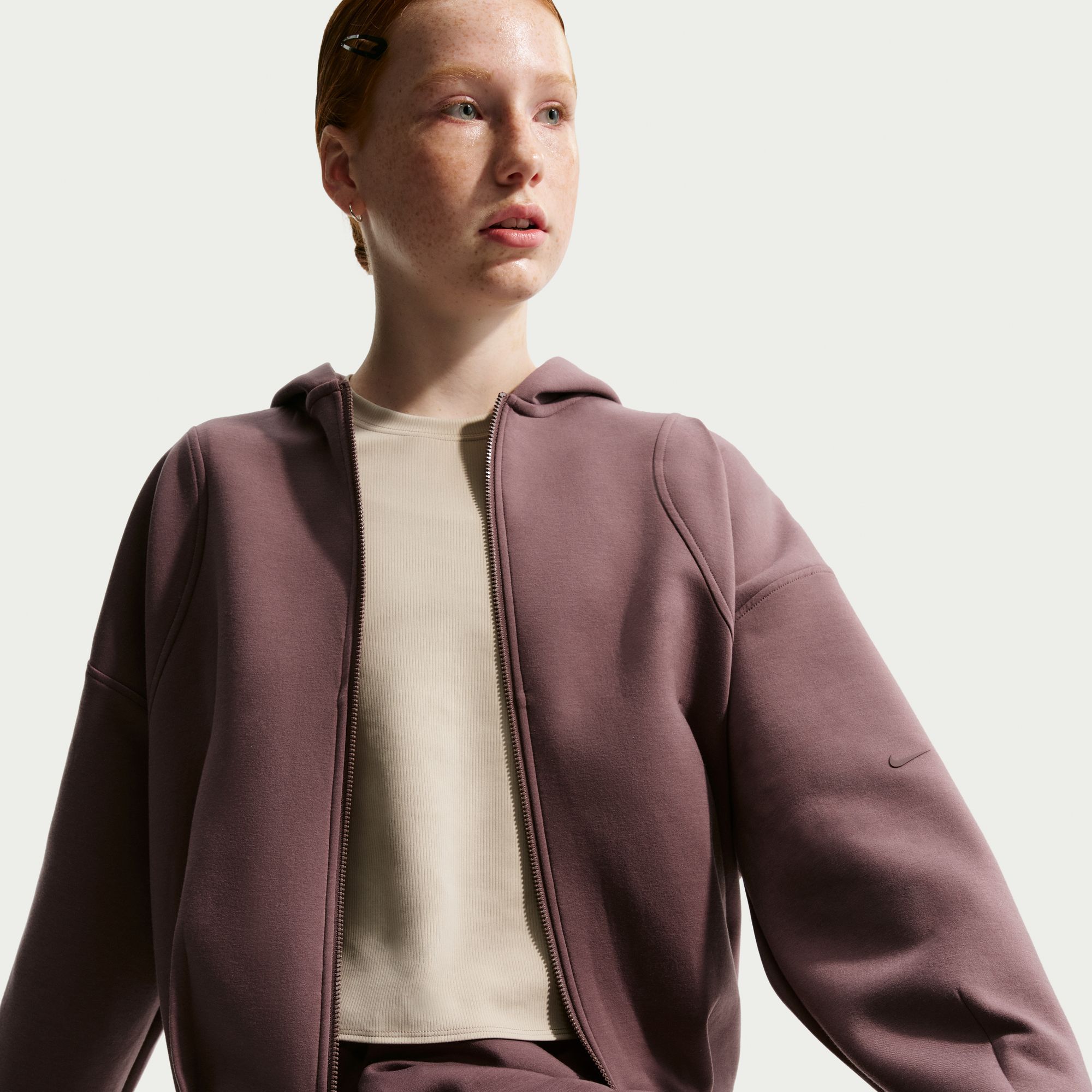 Nike Girls' MAVN Therma-FIT Knit Full-Zip Hoodie