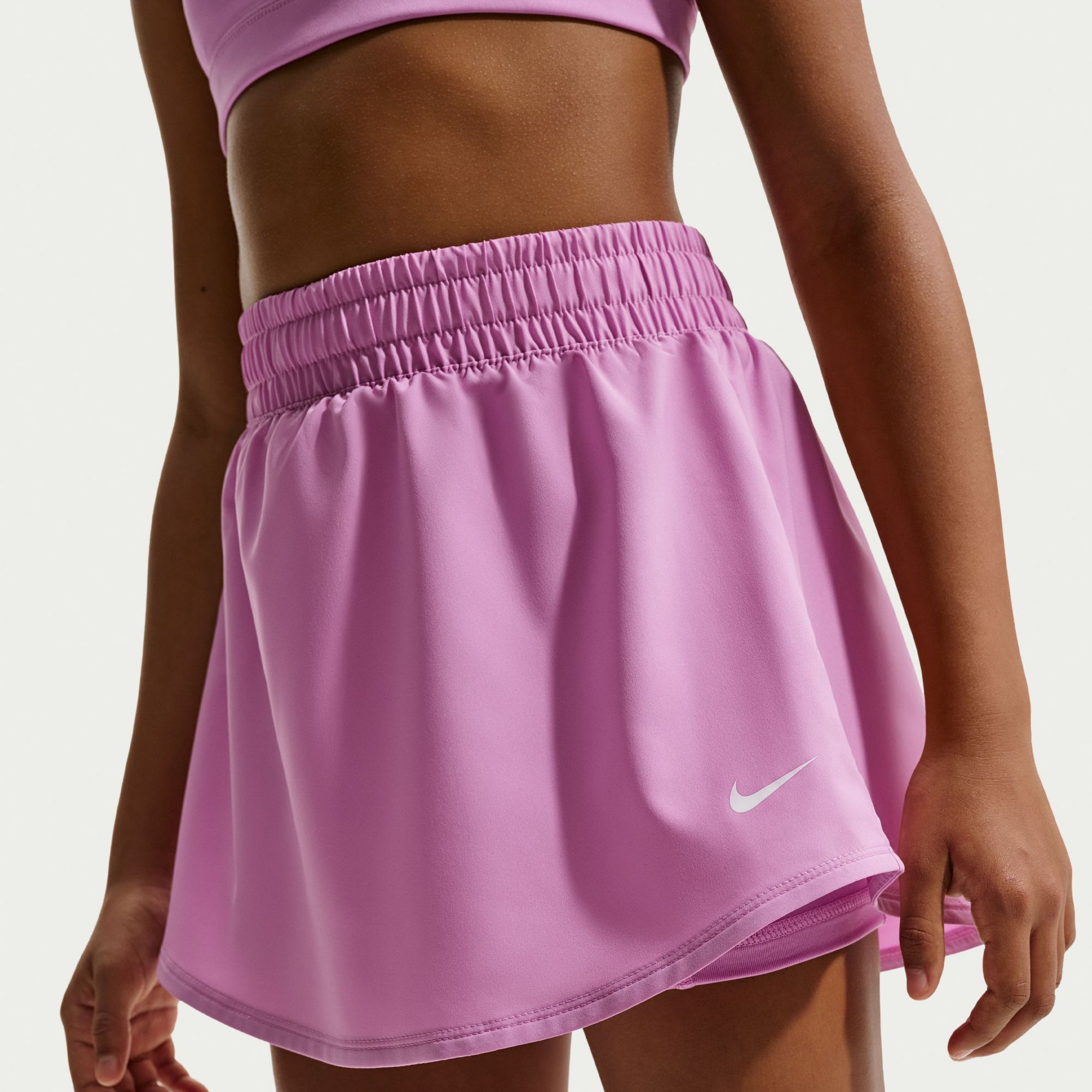 Nike Girl's One Dri-FIT High-Waisted Skort